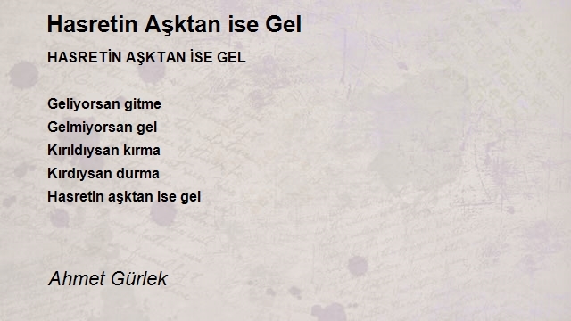 Ahmet Gürlek