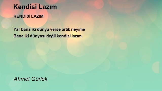 Ahmet Gürlek