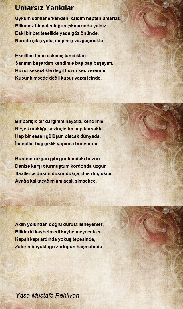 Yaşa Mustafa Pehlivan