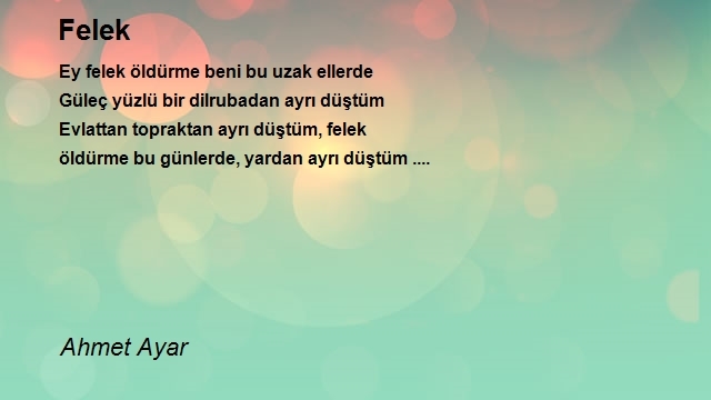 Ahmet Ayar