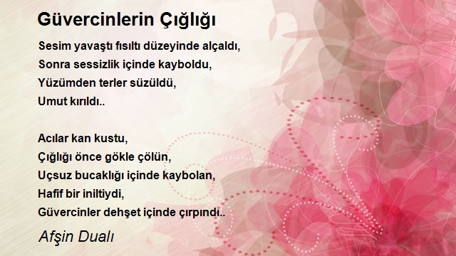 Afşin Dualı