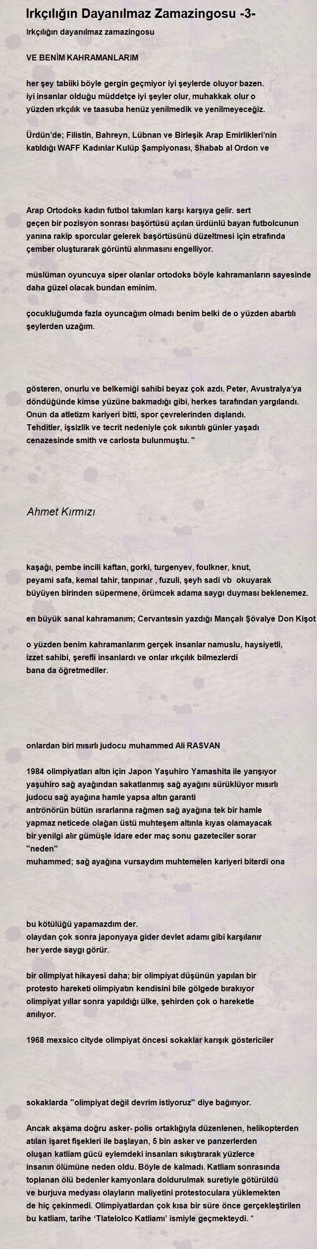 Ahmet Kırmızı