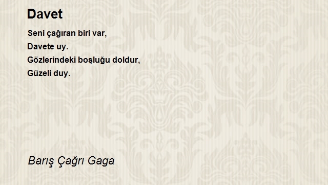 Barış Çağrı Gaga