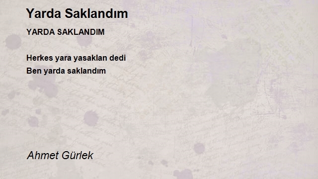 Ahmet Gürlek