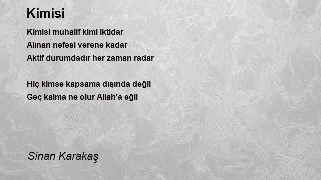 Sinan Karakaş