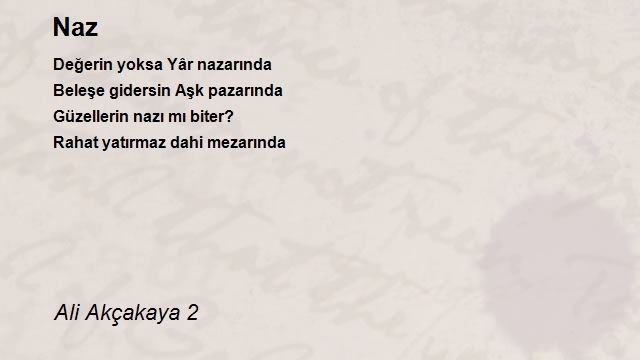 Ali Akçakaya 2