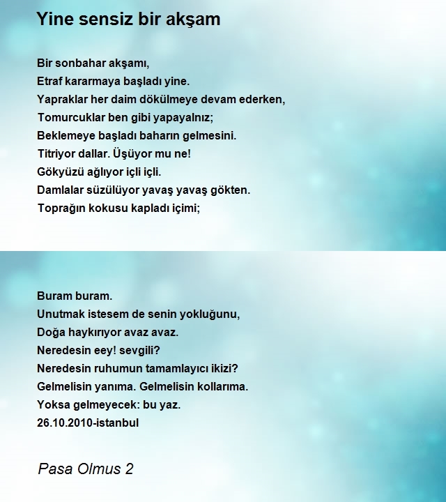 Pasa Olmuş 3