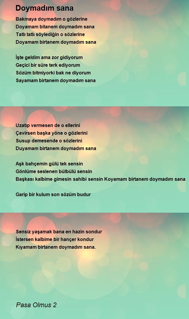 Pasa Olmuş 3