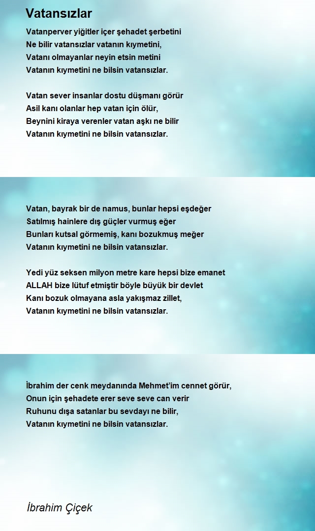 İbrahim Çiçek