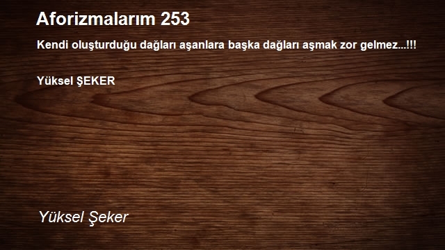 Yüksel Şeker