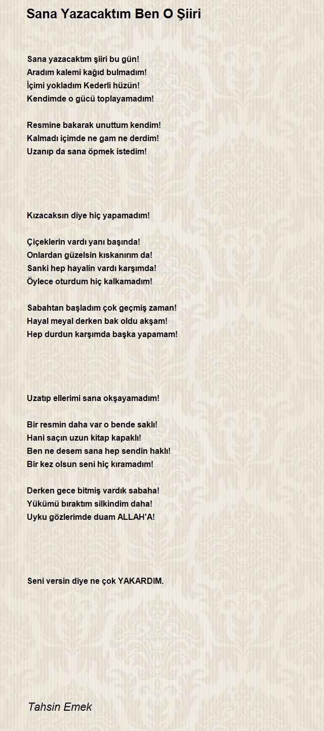 Tahsin Emek