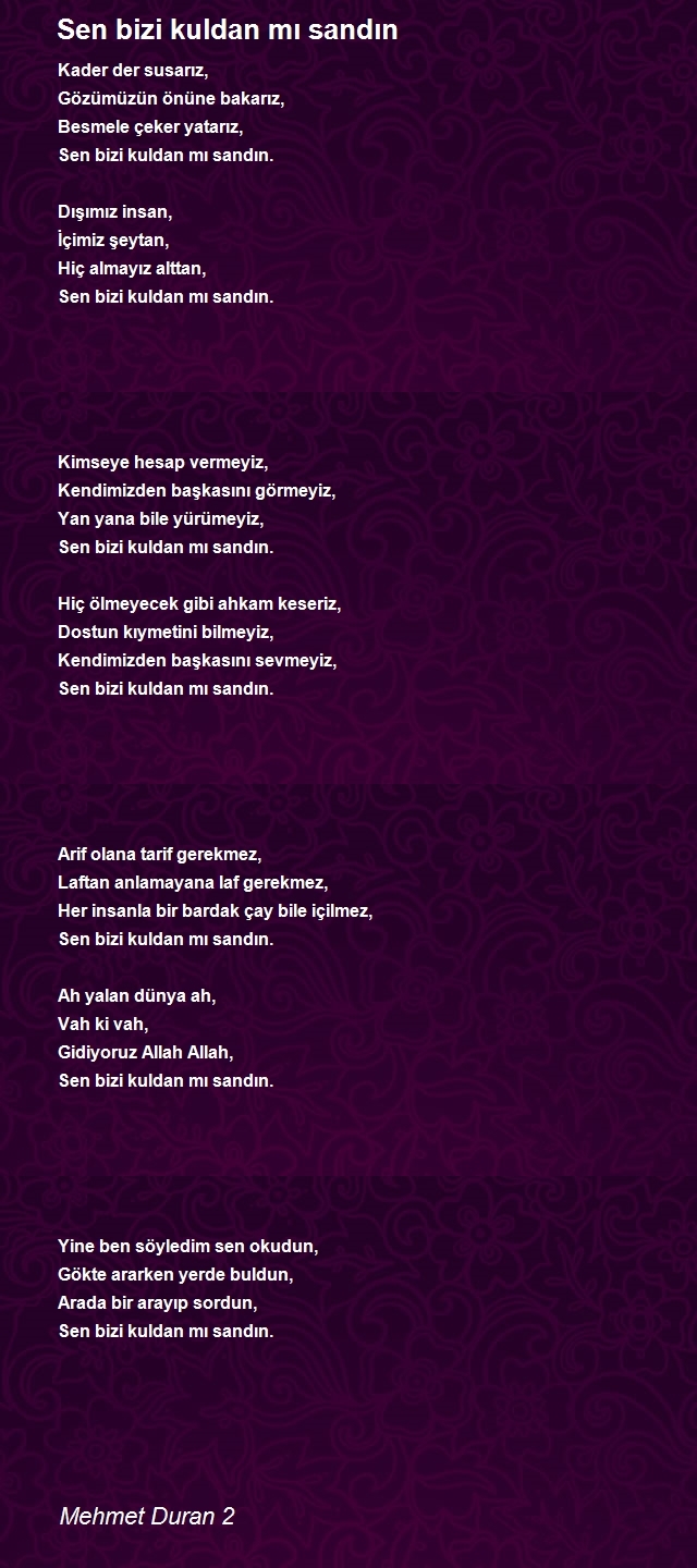 Mehmet Duran 2