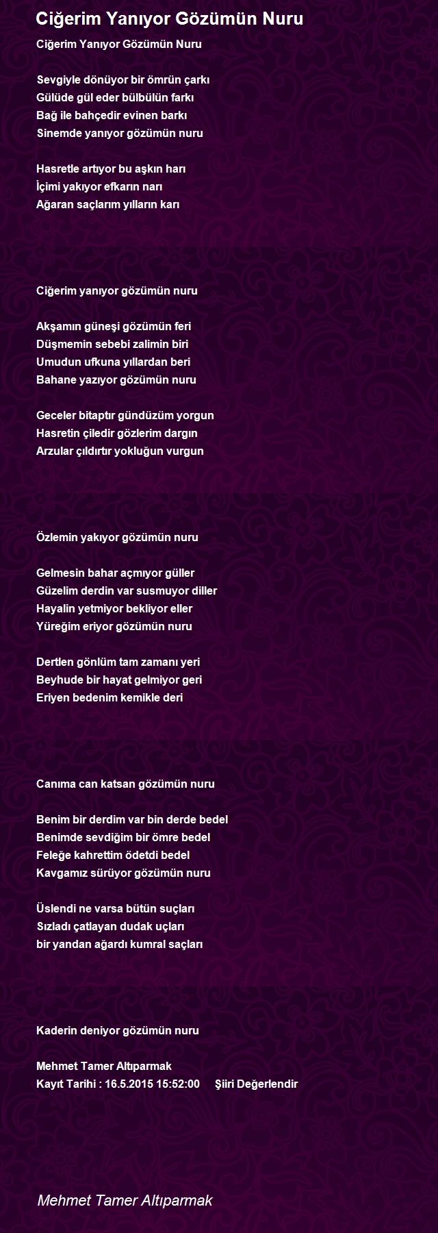 Mehmet Tamer Altıparmak