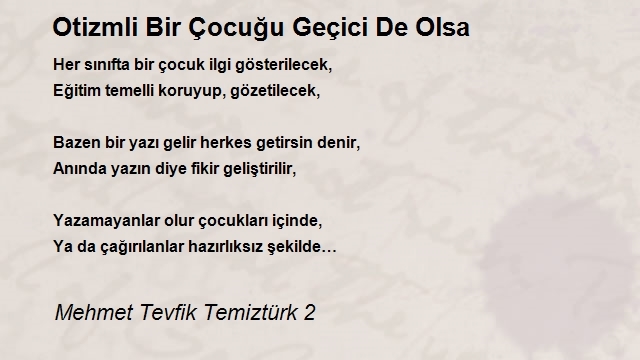 Mehmet Tevfik Temiztürk 2
