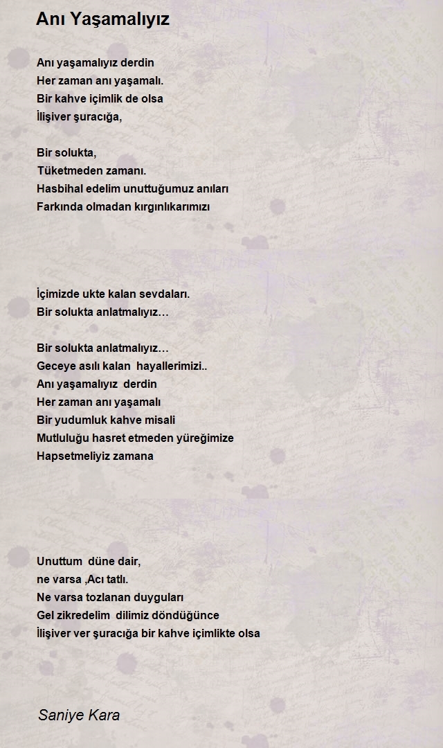 Saniye Kara