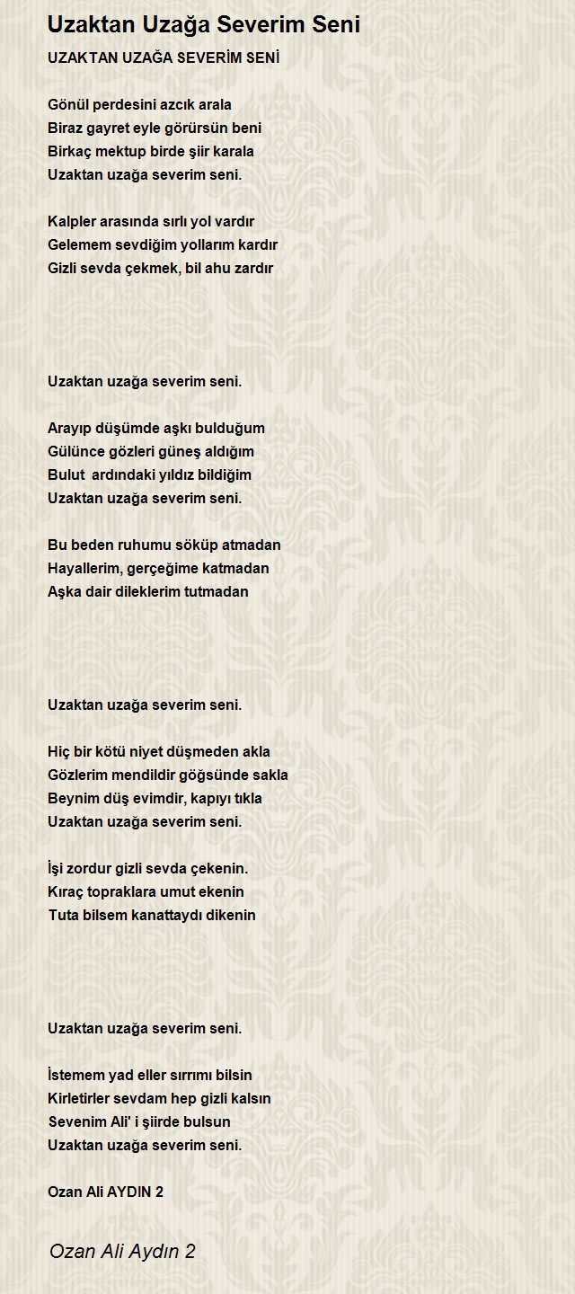Ozan Ali Aydın 2