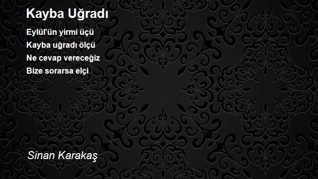 Sinan Karakaş