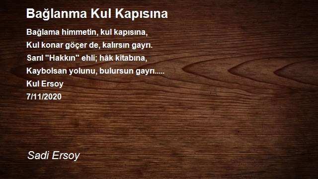 Sadi Ersoy
