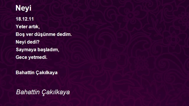 Bahattin Çakılkaya