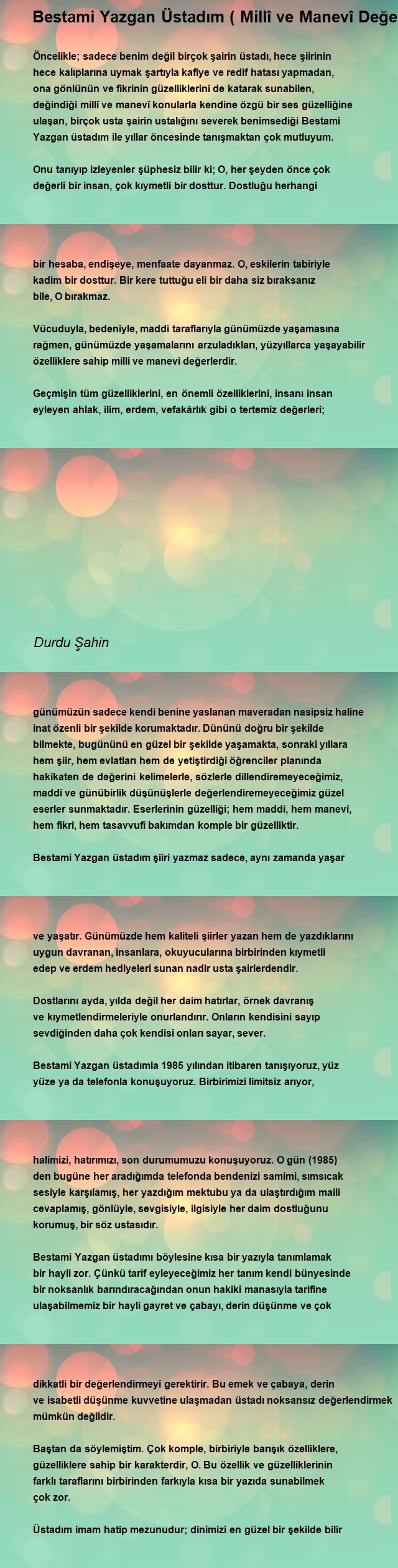 Durdu Şahin