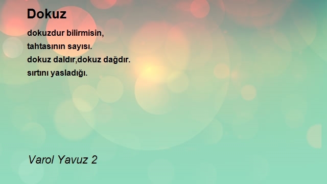 Varol Yavuz 2