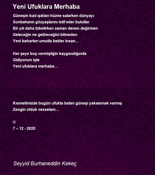 Seyyid Burhaneddin Kekeç