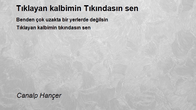 Canalp Hançer