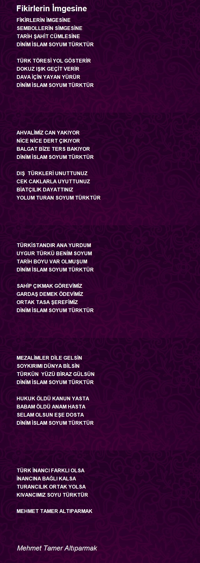 Mehmet Tamer Altıparmak