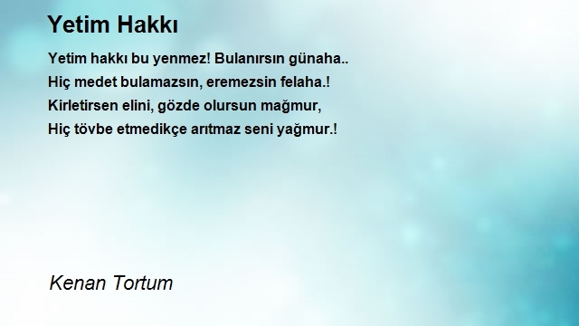 Kenan Tortum