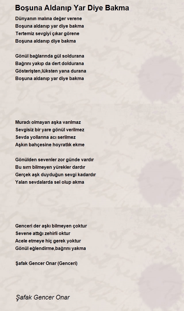 Şafak Gencer Onar