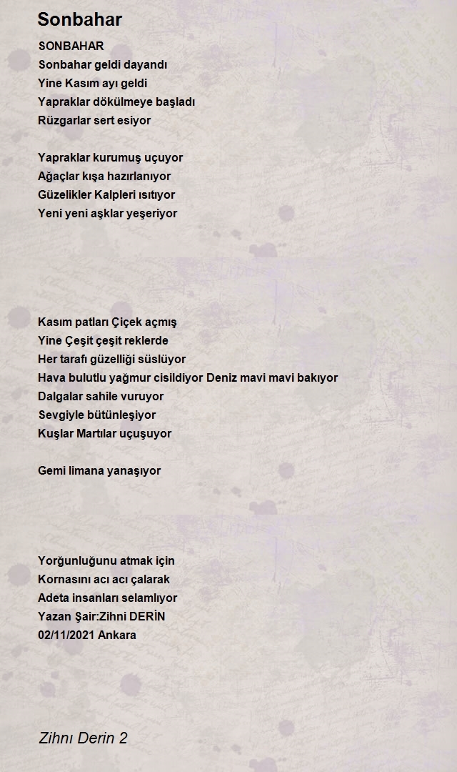 Zihni Derin