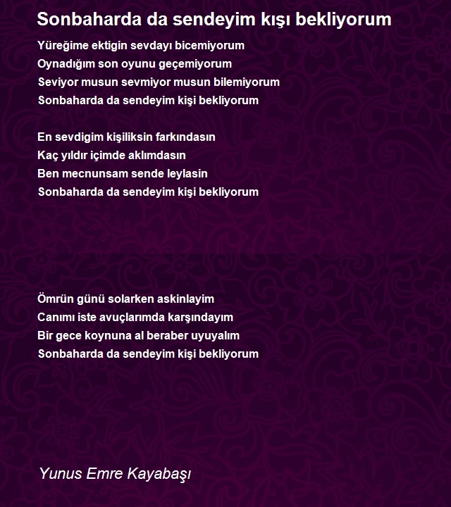 Yunus Emre Kayabaşı