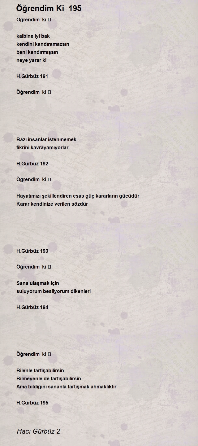 Hacı Gürbüz 2