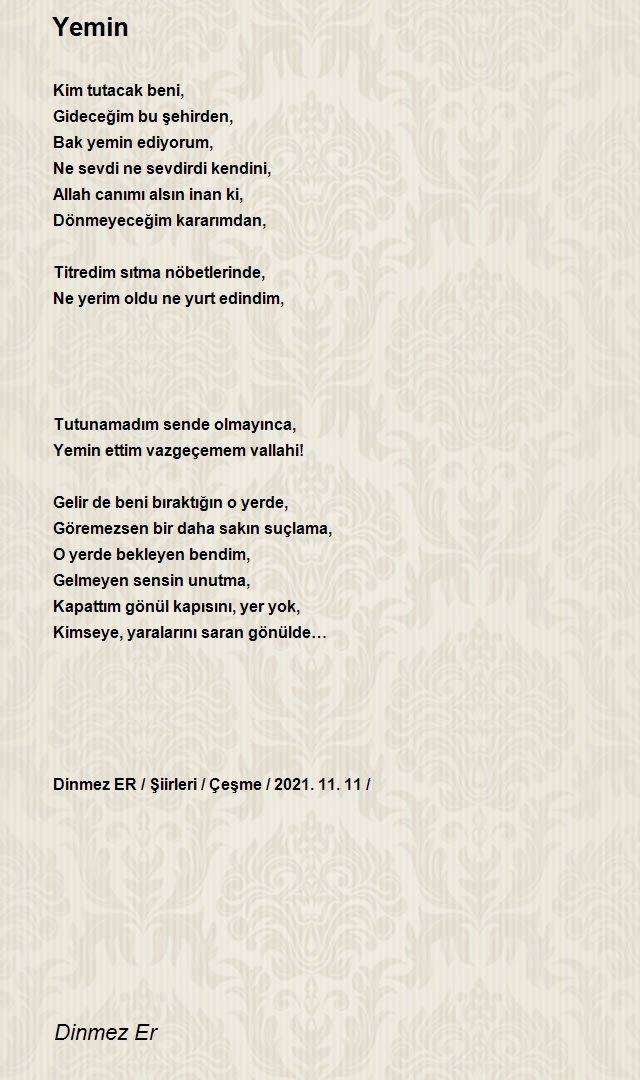 Dinmez Er