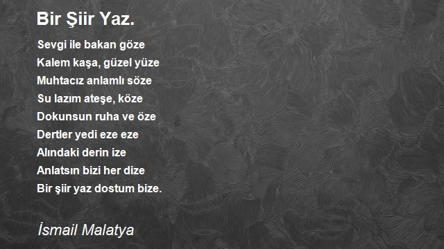 İsmail Malatya
