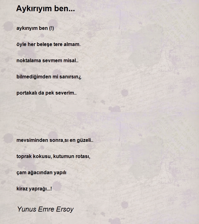 Yunus Emre Ersoy