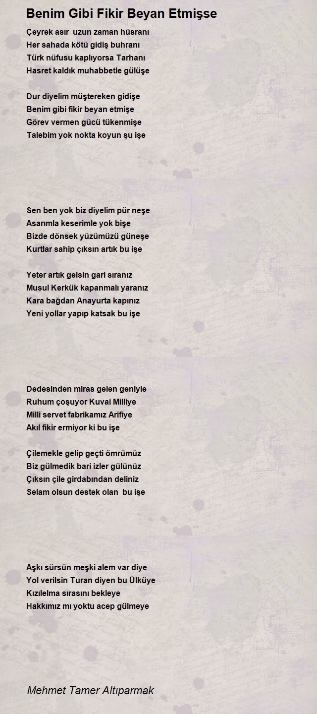 Mehmet Tamer Altıparmak