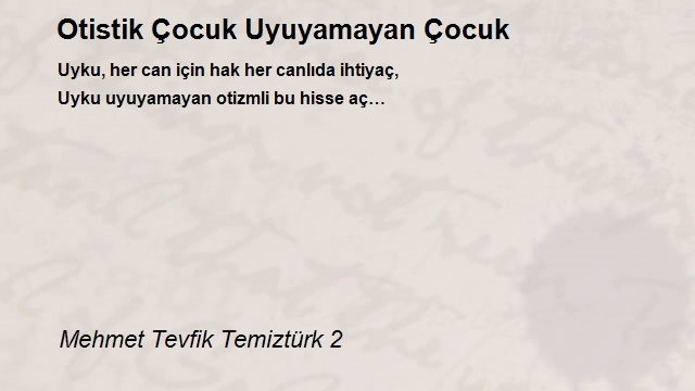 Mehmet Tevfik Temiztürk 2