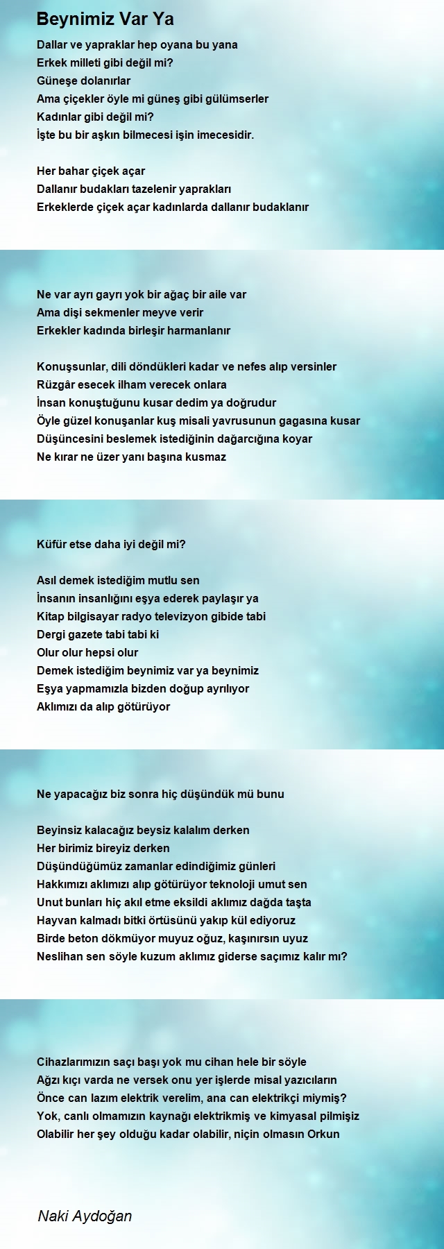 Naki Aydoğan