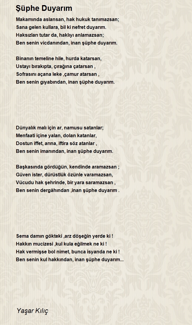 Yaşar Kılıç