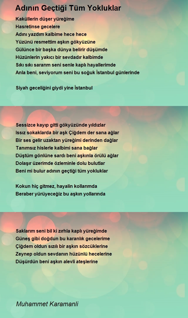 Muhammet Karamanli
