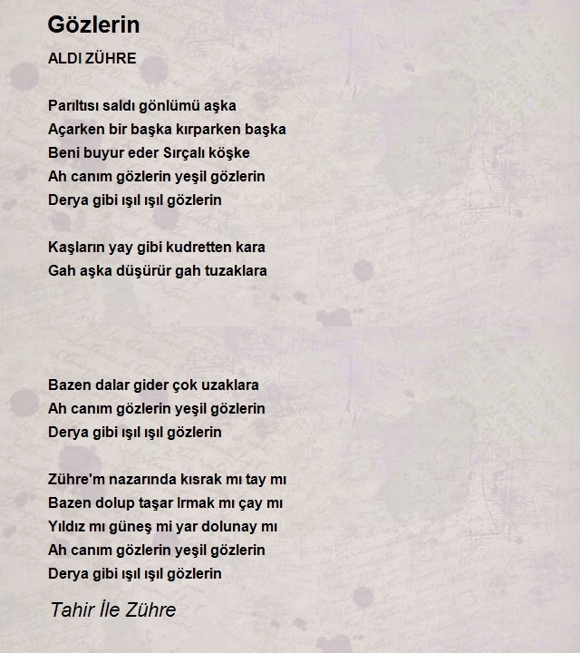 Tahir İle Zühre