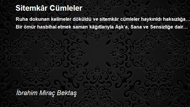 İbrahim Miraç Bektaş