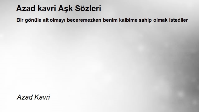 Azad Kavri