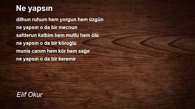 Elif Okur