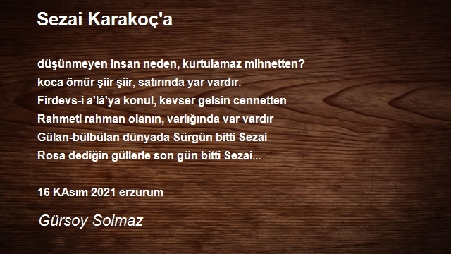 Gürsoy Solmaz
