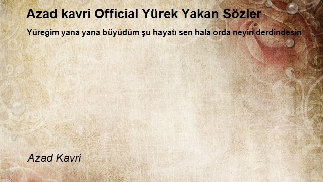 Azad Kavri