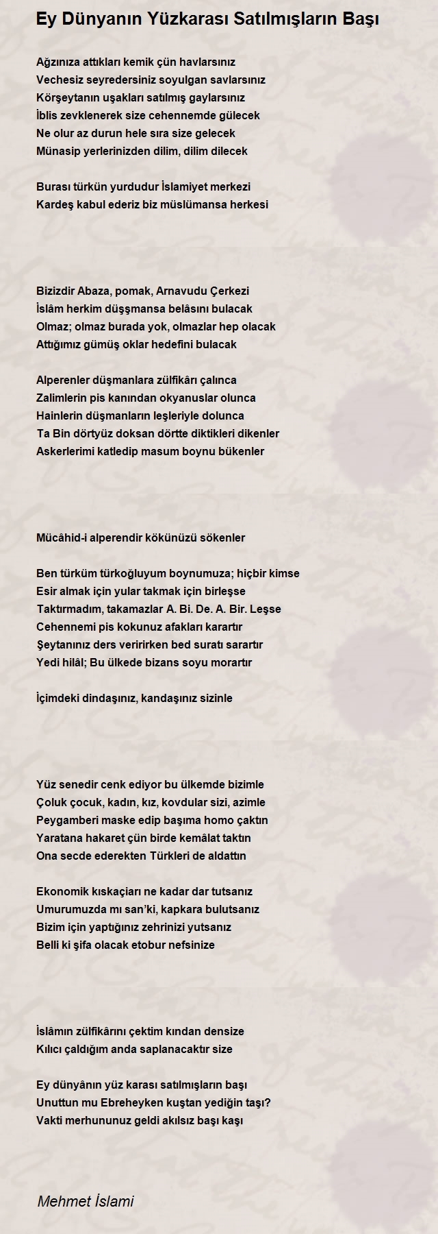 Mehmet İslami