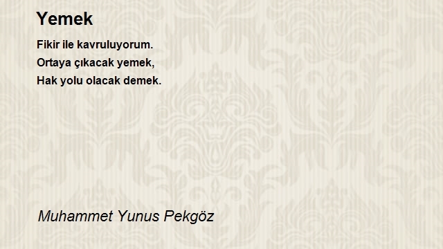 Muhammet Yunus Pekgöz