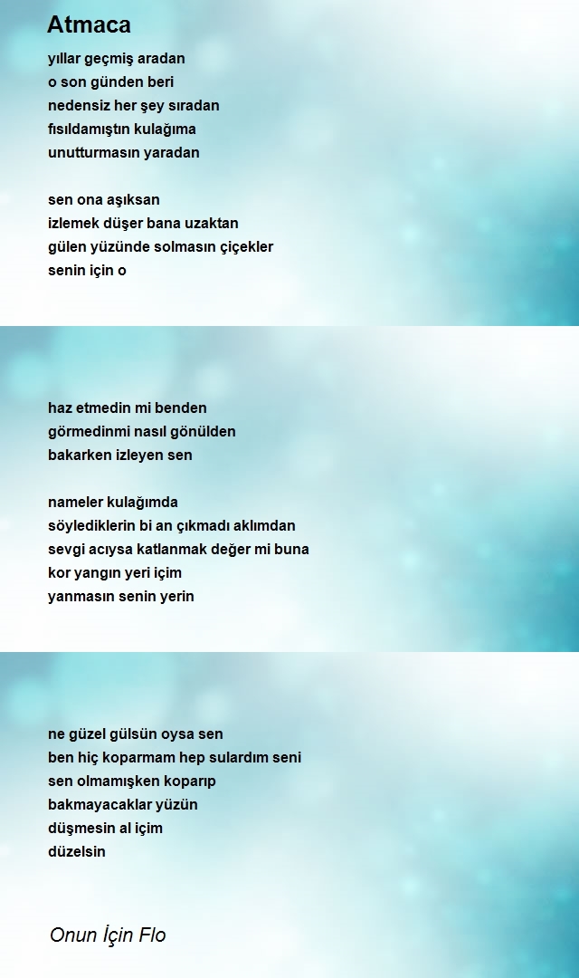 Onun İçin Flo